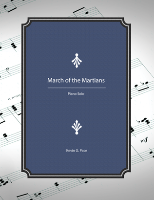 March of the Martians - piano solo