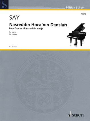 Book cover for Four Dances of Nasreddin Hodja, Op. 1