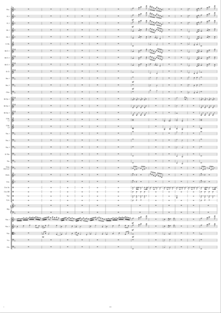The Prairie The Prairie Full Orchestra scores gallery preview page 6