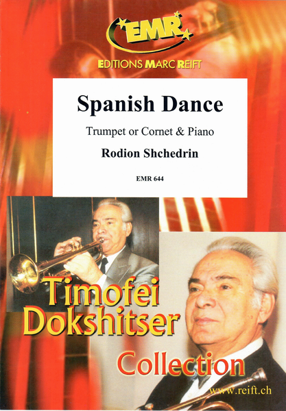 Spanish Dance by Rodion Shchedrin Cornet - Sheet Music