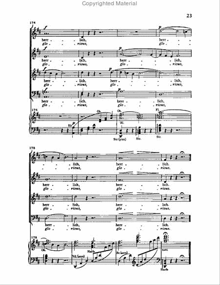 Nanie, Op.82 Choir scores gallery preview page 22