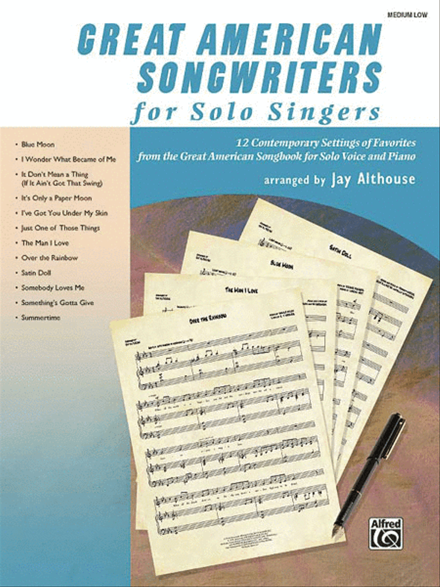 Great American Songwriters for Solo Singers Medium Voice scores gallery preview page 1