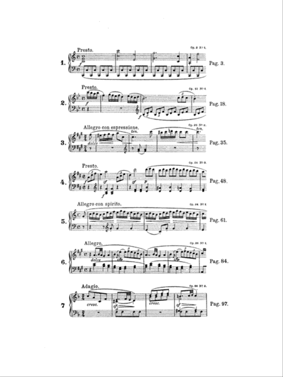 Piano Sonatas, Volume 1 Piano Solo scores gallery preview page 3