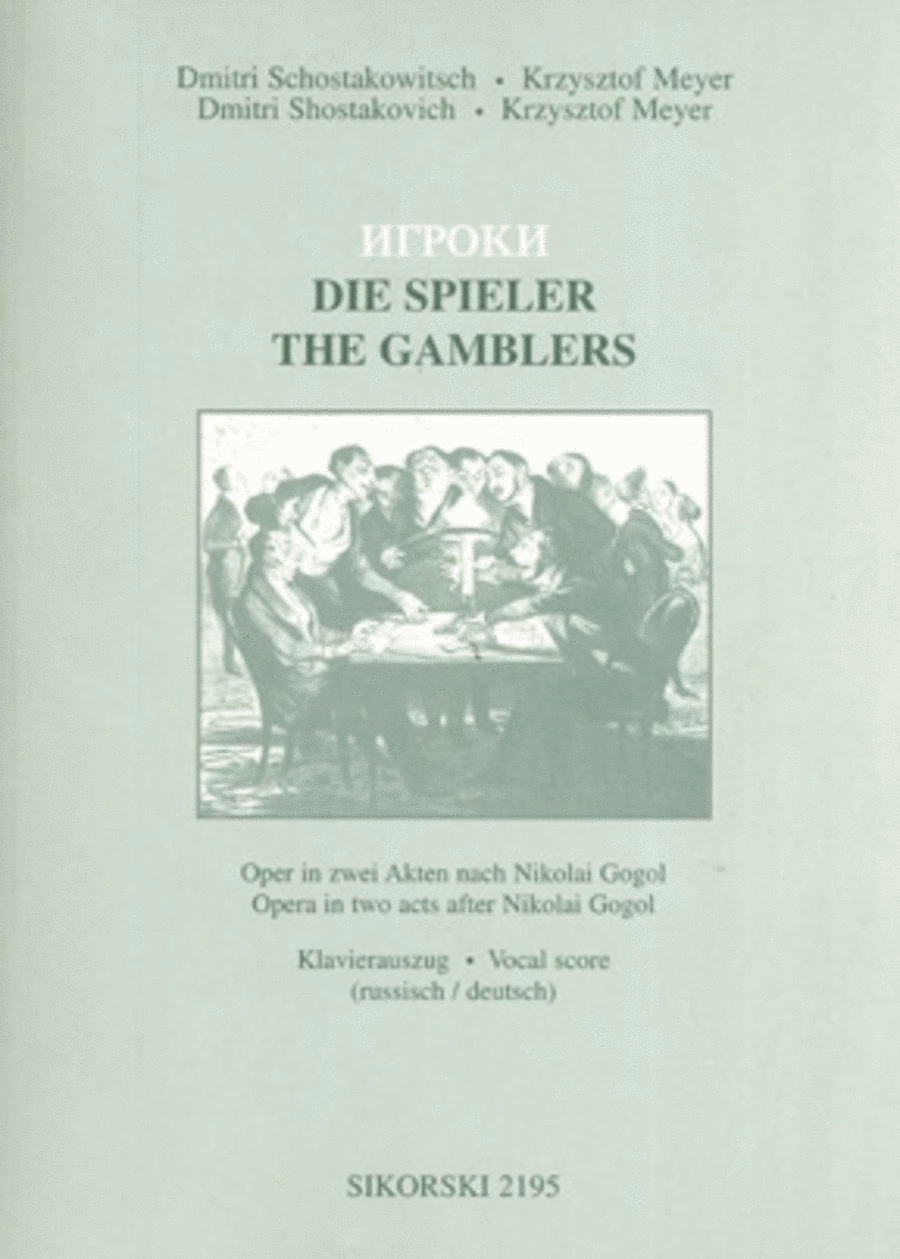 The Gamblers Voice scores gallery preview page 1