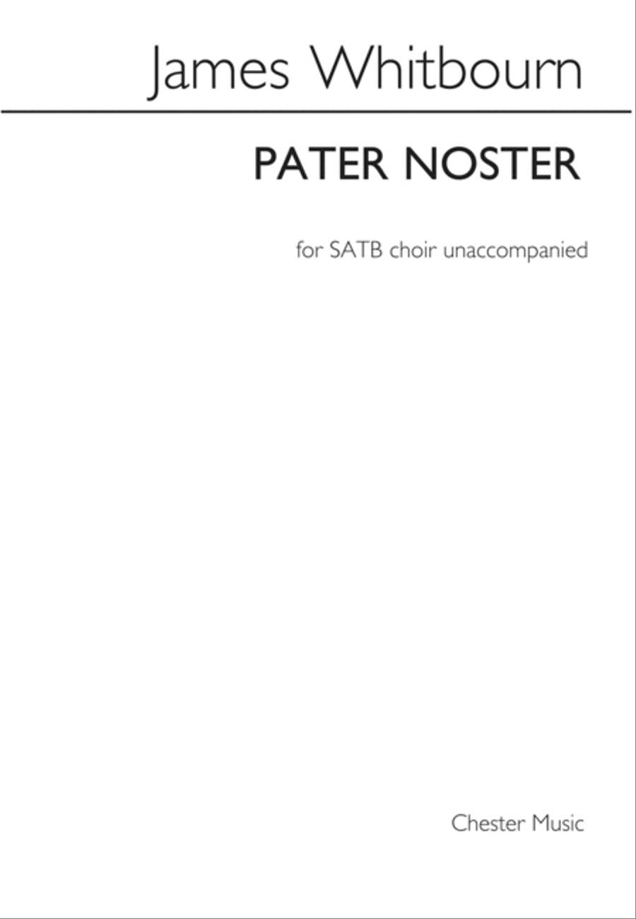 Pater Noster 4-Part scores gallery preview page 1