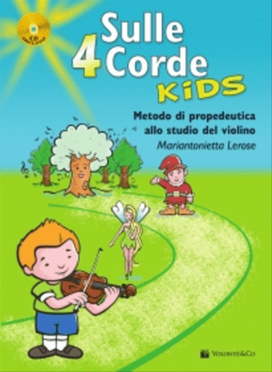 Sulle 4 Corde - Kids Violin Solo scores gallery preview page 1
