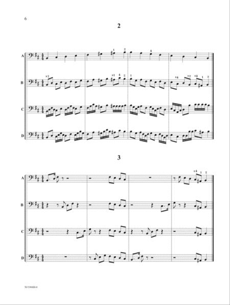Technicises For Strings Cello String Orchestra scores gallery preview page 6