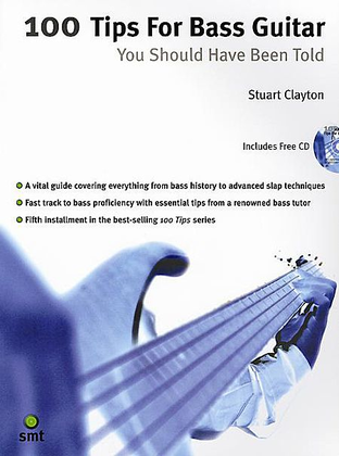 Book cover for 100 Tips for Bass Guitar You Should Have Been Told