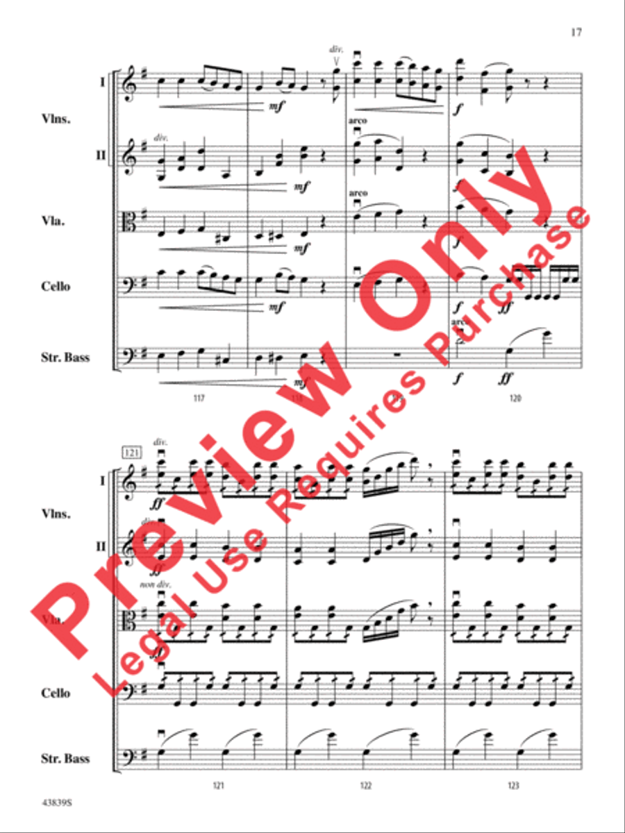 Mozartiana Mozartiana String Orchestra scores gallery preview page 18