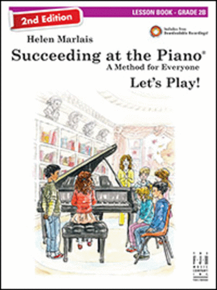 Book cover for Succeeding at the Piano Lesson Book - Grade 2B (2nd Edition)