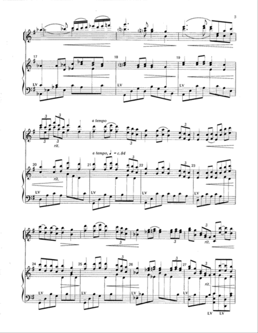 Fantasia-Digital Download Handbell Choir scores gallery preview page 3