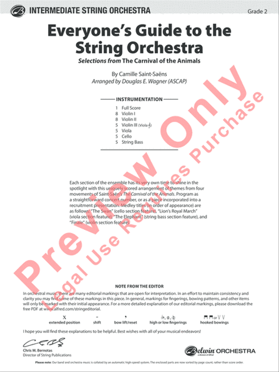 Everyone's Guide to the String Orchestra String Orchestra scores gallery preview page 2