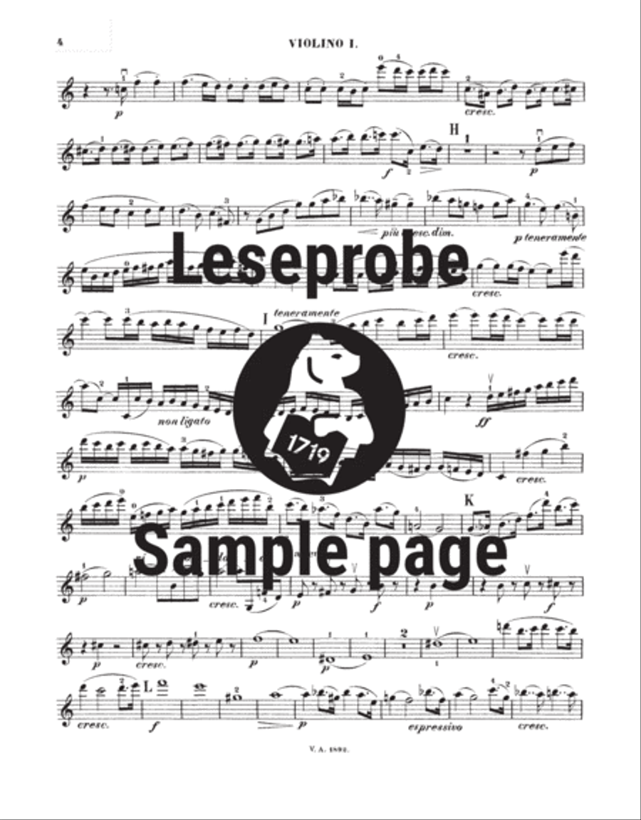 Complete String Quartets – Breitkopf Originals String Quartet scores gallery preview page 4