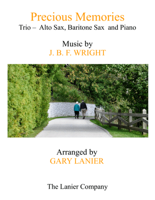Book cover for Precious Memories (Trio - Alto Sax, Baritone Sax & Piano with Score/Part)