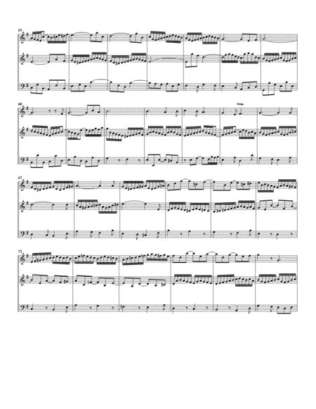 Allein Gott in der Höh sei Ehr BWV 676 (arrangement for 2 violins and violoncello)