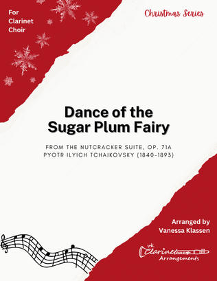 Dance of the Sugar Plum Fairy for Clarinet Choir