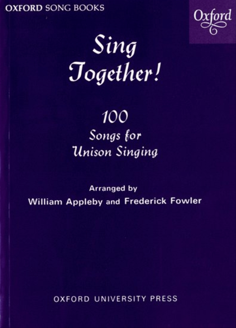 Sing Together!: Sing Together Unison Choir scores gallery preview page 1