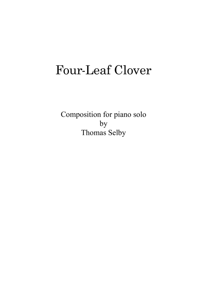 Four-Leaf Clover image number null
