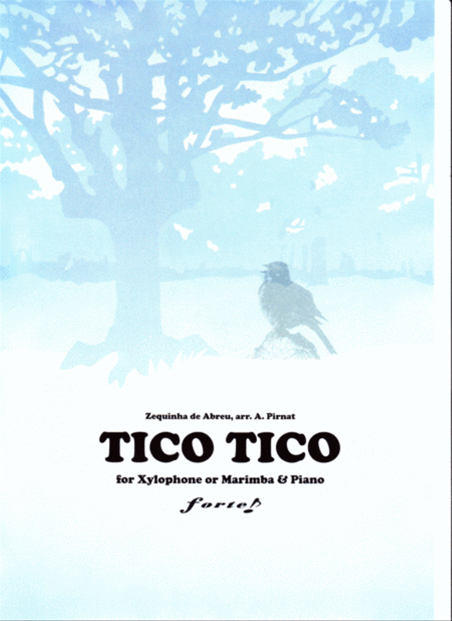 Tico Tico for Marimba (Xylophone ) and Piano Piano scores gallery preview page 1
