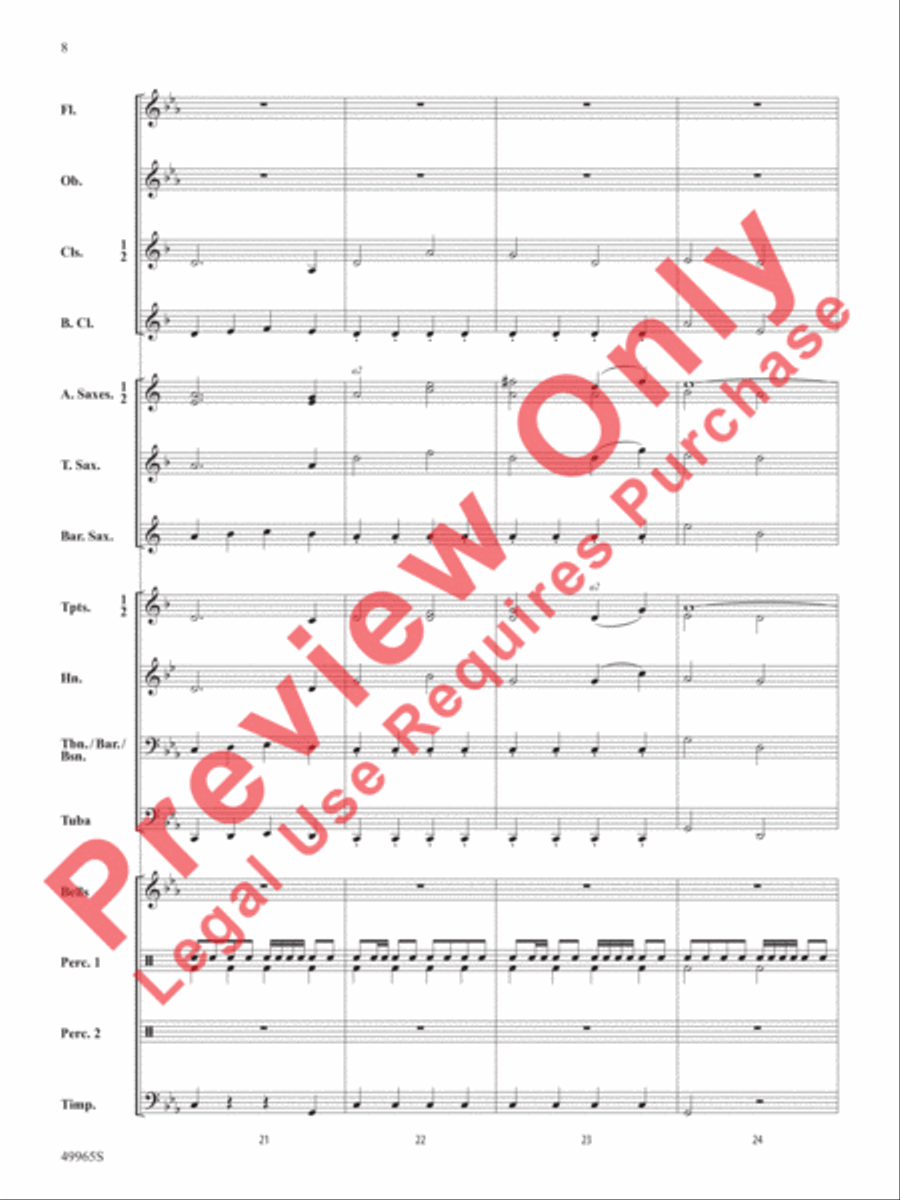 At Max Power! Concert Band scores gallery preview page 9