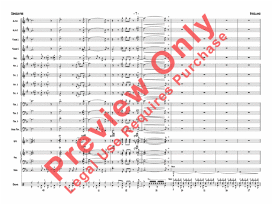 Birdland Birdland Jazz Ensemble scores gallery preview page 10