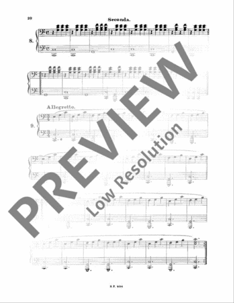 Méthode préparatoire de piano Piano Solo scores gallery preview page 21