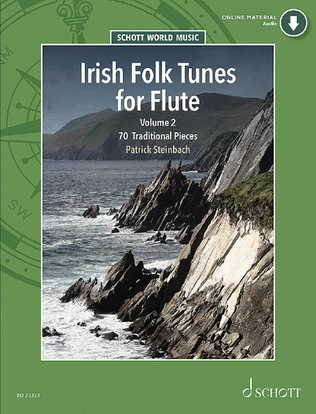 Book cover for Irish Folk Tunes for Flute