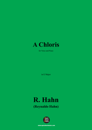 R. Hahn-A Chloris,in E Major