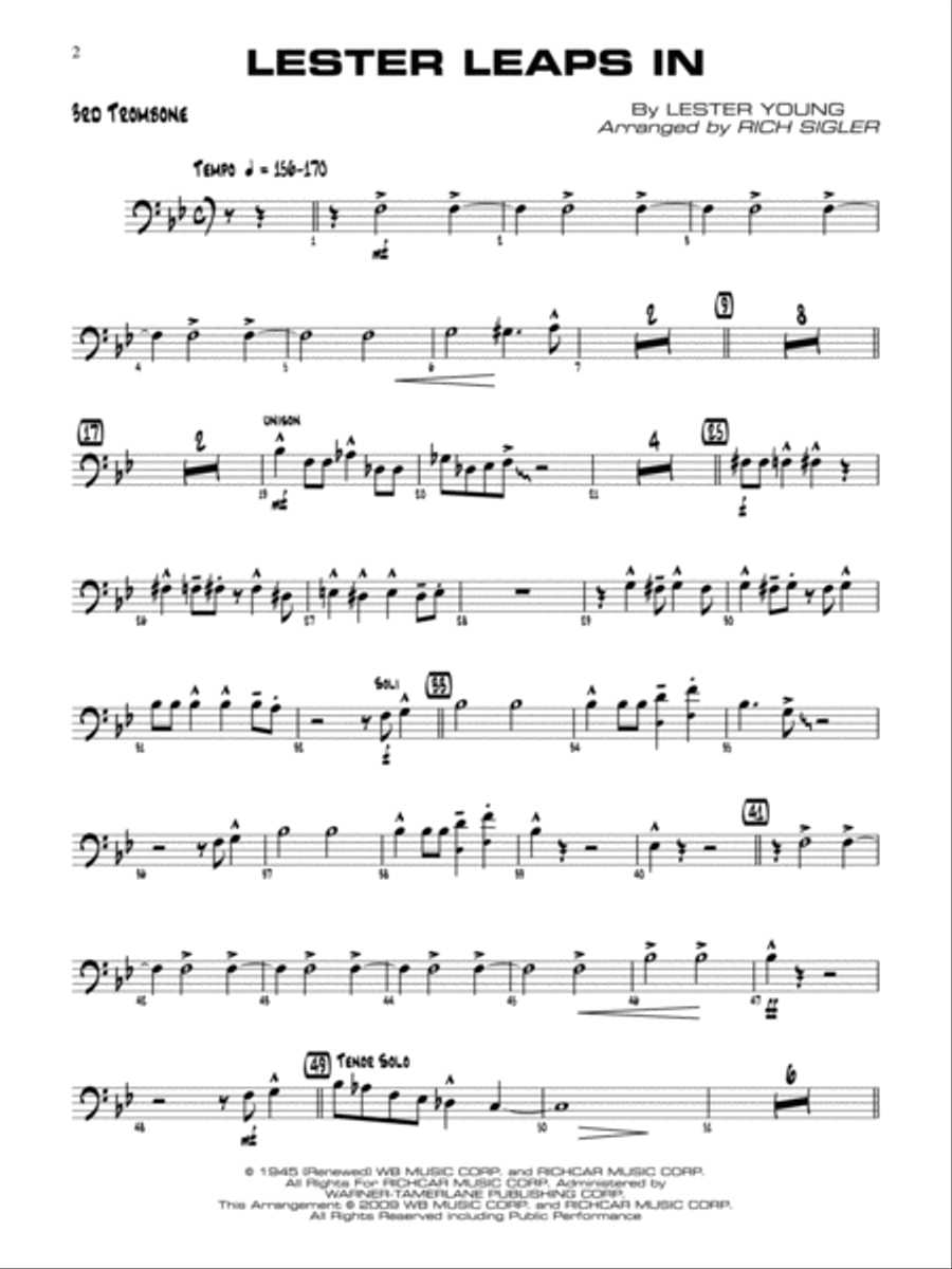 Jazz Band Collection for Jazz Ensemble Jazz Ensemble scores gallery preview page 3