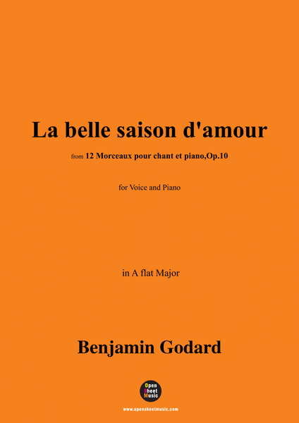 B. Godard-La belle saison d'amour,in A flat Major,Op.10 No.10