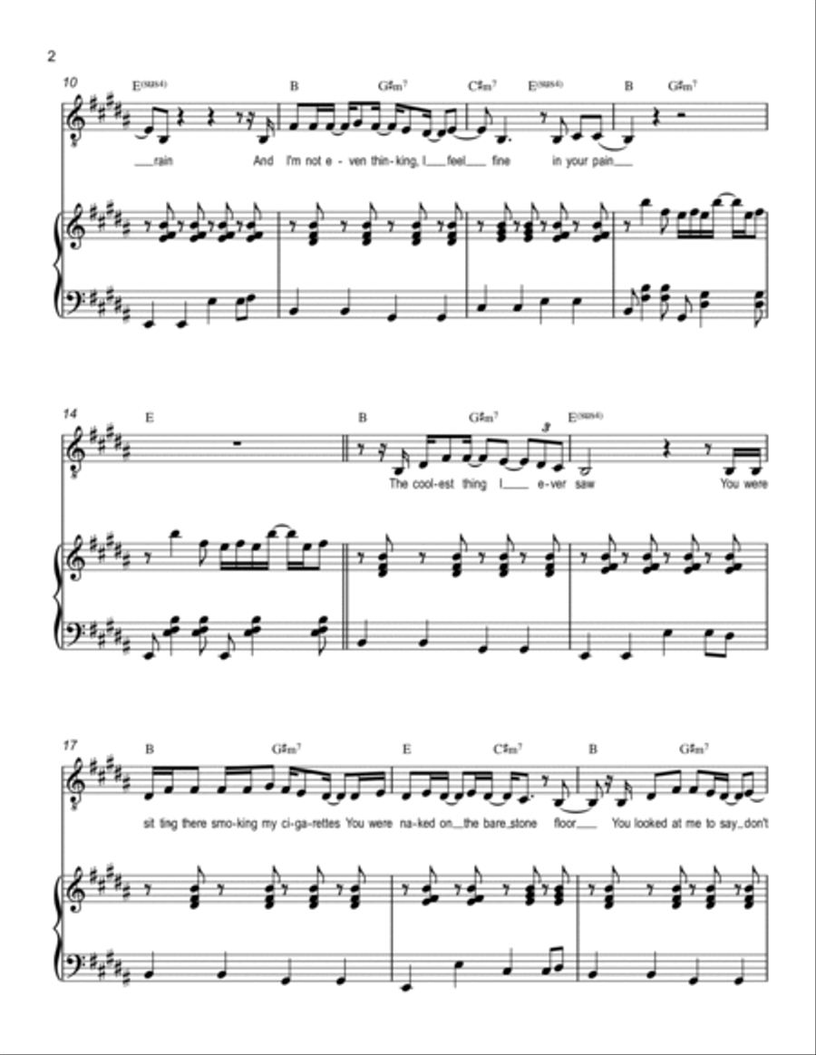 Undressed Undressed Voice scores gallery preview page 2