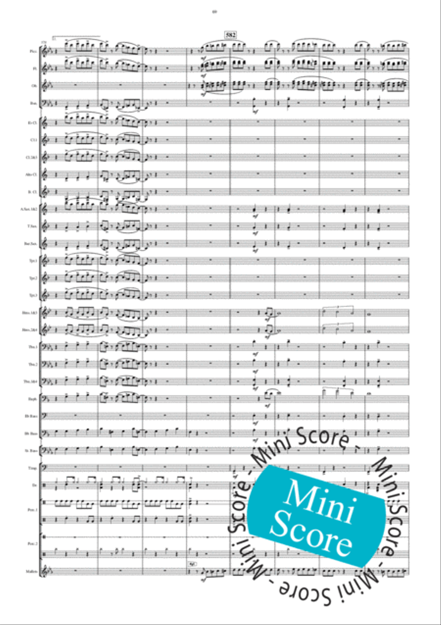 Car Concert Band scores gallery preview page 73