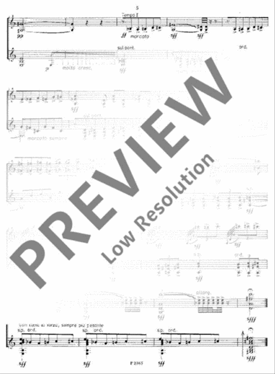 Capricci Violin scores gallery preview page 7