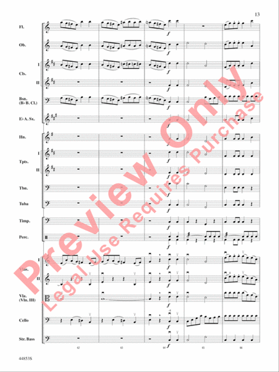 Symphony No. 36, The Linz Full Orchestra scores gallery preview page 14
