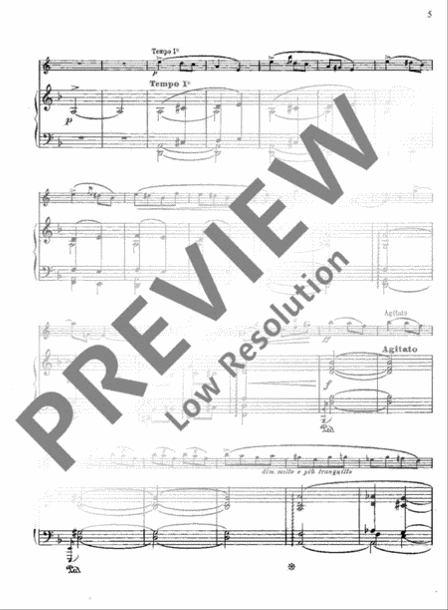 Evening in the Mountains Evening in the Mountains English Horn scores gallery preview page 6