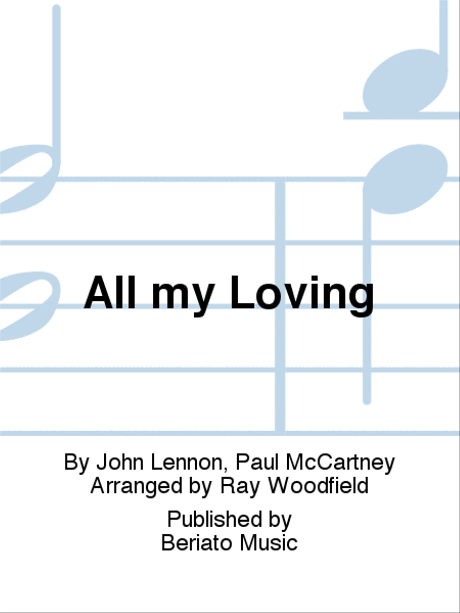 All my Loving All my Loving Woodwind Trio scores gallery preview page 1