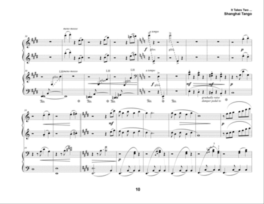 Shanghai Tango Shanghai Tango Set of Parts scores gallery preview page 3