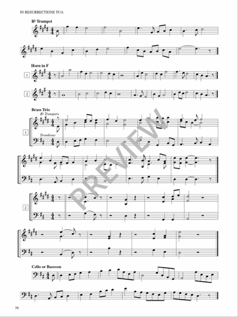 Christe Lux mundi - Instrument edition Guitar scores gallery preview page 58