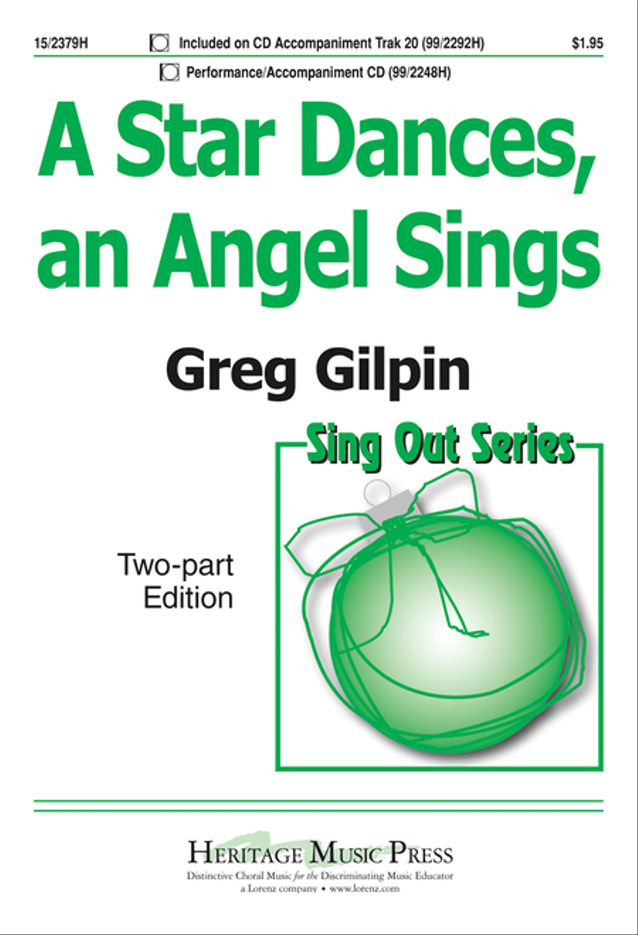 A Star Dances, an Angel Sings 2-Part scores gallery preview page 1