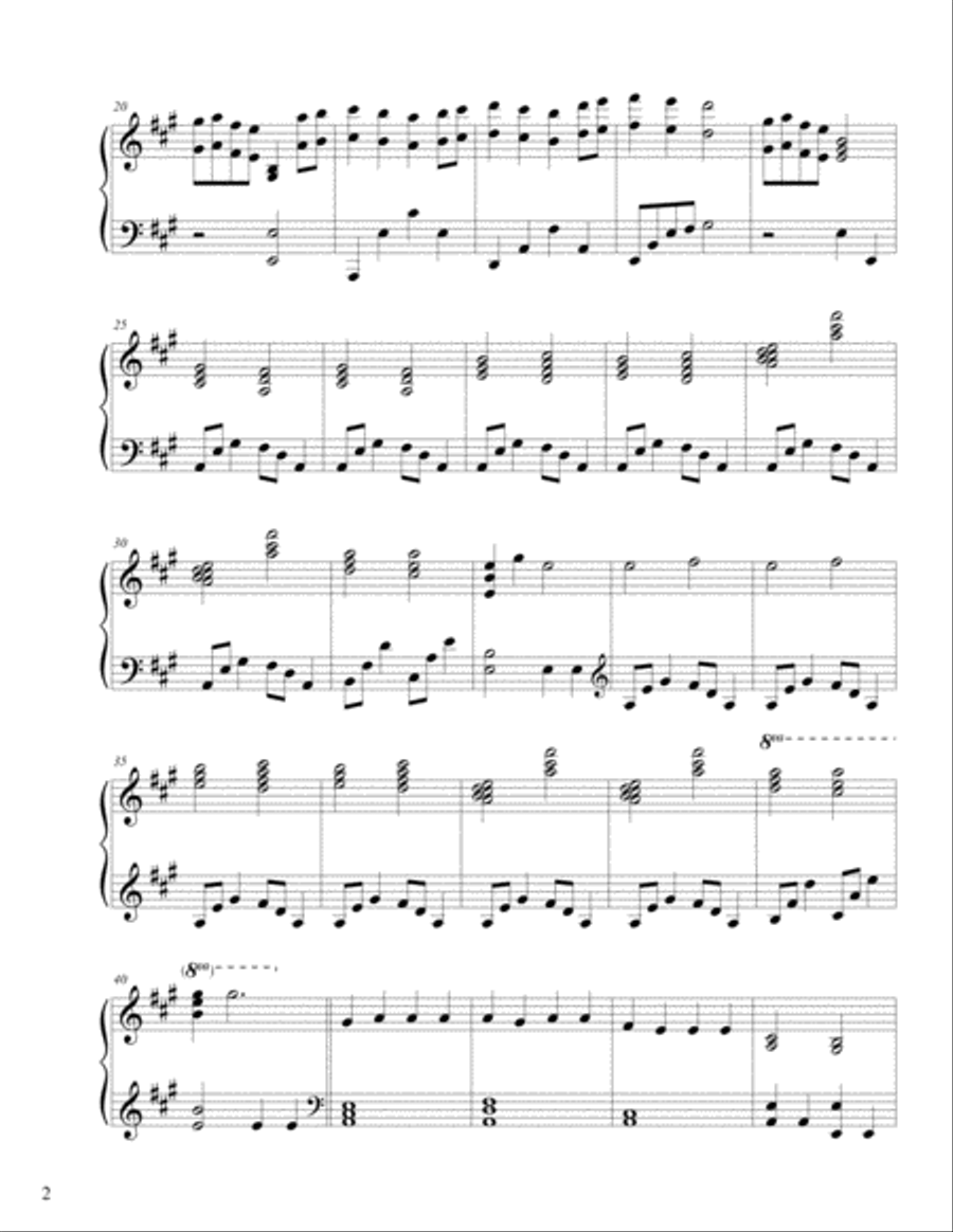 Blue Sky Electric Guitar scores gallery preview page 2