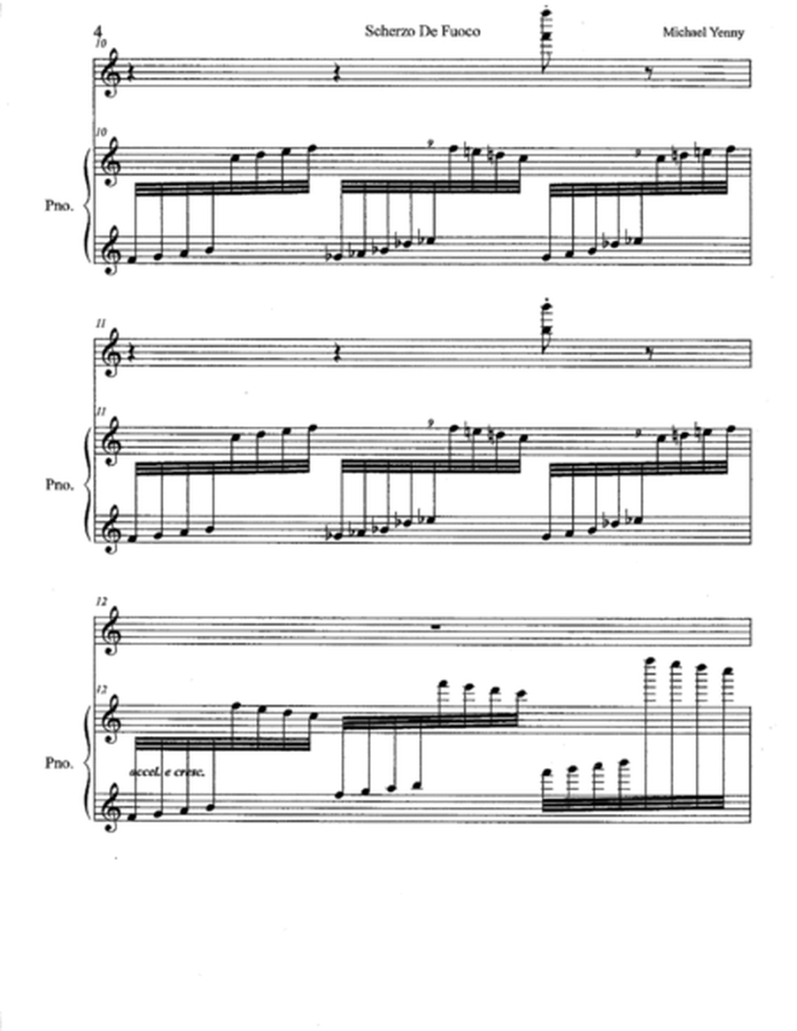 Scherzo de Fuoco, op. 66 image number null