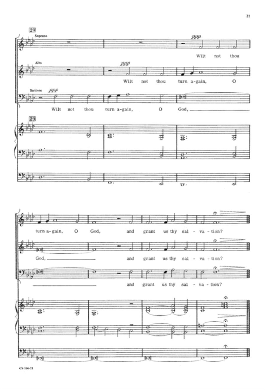 Sacred Anthem Book 3-Part scores gallery preview page 23