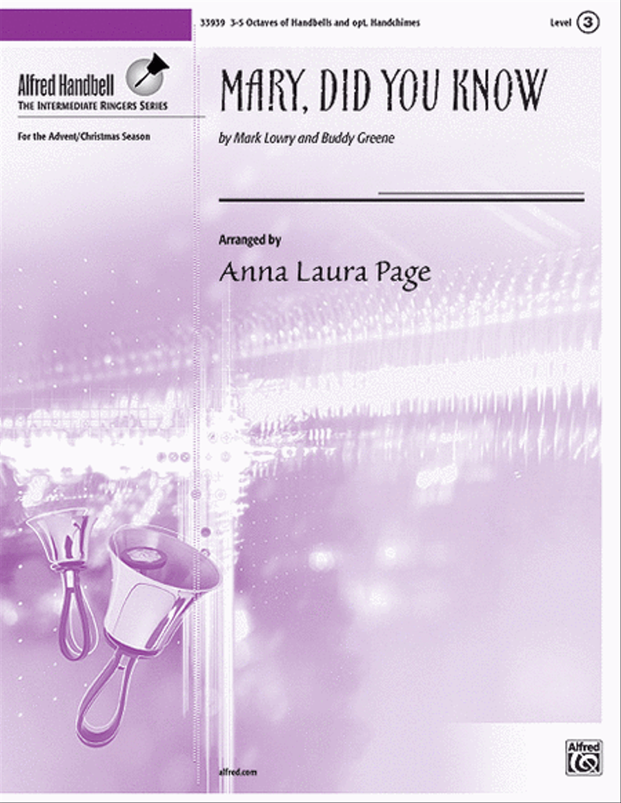 Mary, Did You Know Handbell Choir scores gallery preview page 1