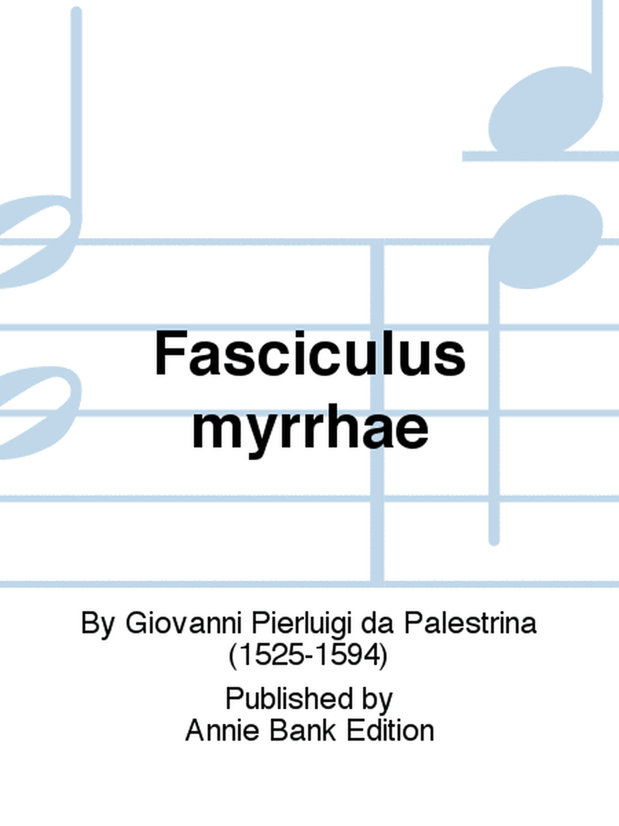 Fasciculus myrrhae