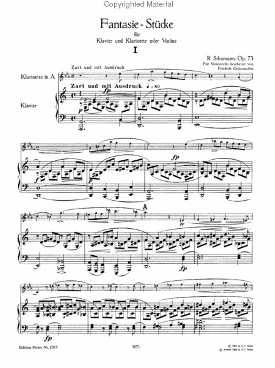 Compositions for Cello and Piano (Complete) Piano Accompaniment scores gallery preview page 3
