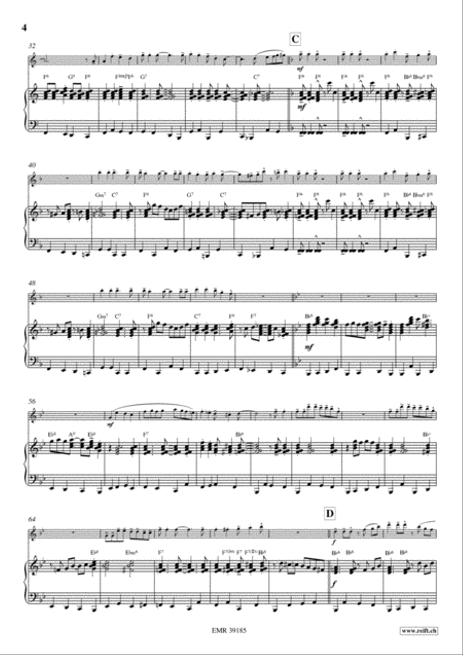 Swinging Santa Claus Swinging Santa Claus Flute Solo scores gallery preview page 5