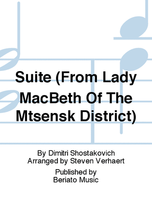 Book cover for Suite (From Lady MacBeth Of The Mtsensk District)