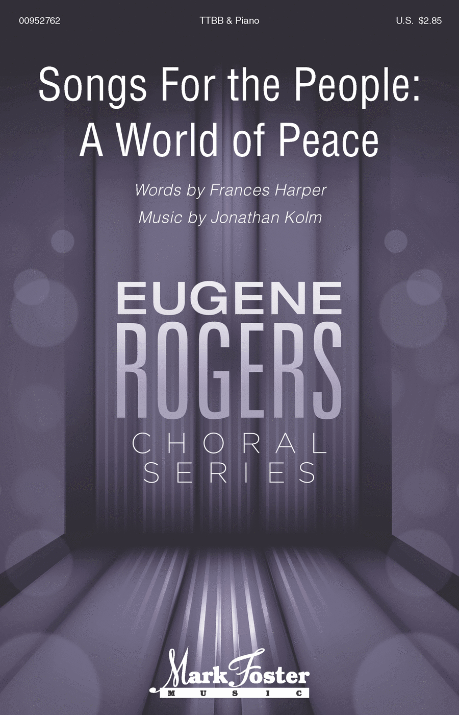 Songs for the People: A World of Peace TTBB scores gallery preview page 1