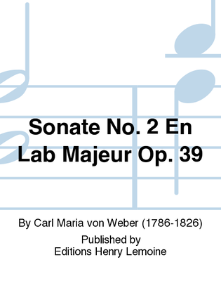 Sonate No. 2 Op. 39 en Lab maj.