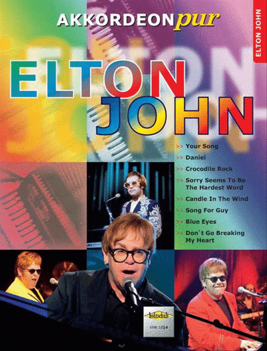 Elton John Accordion scores gallery preview page 1